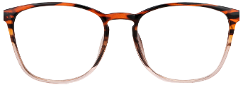 Brown Tortoise Square Eyeglass