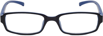 Grey Full Frame Rectangle Computer Glasses